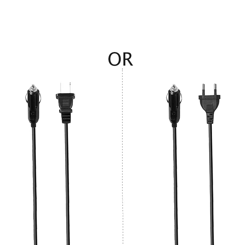 Effortless Heating on the Go: 80W Dual Use Electric Heated Bag for Car and Home - Perfect for Your Picnic and Lunch Needs!